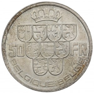 Belgium, 50 francs 1958