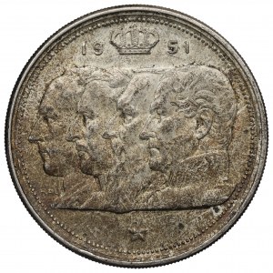Belgicko, 100 frankov 1951