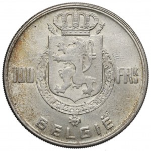 Belgium, 100 francs 1951