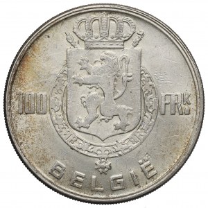 Belgia, 100 franków 1951