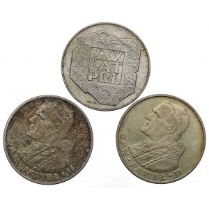 PRL, sada strieborných mincí