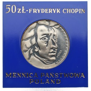 PRL, 50 zlotých 1972 - Chopin