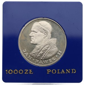 Polská lidová republika, 1000 zlotých 1982 Jan Pavel II.