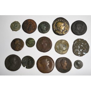 Roman Empire, Lot of coins