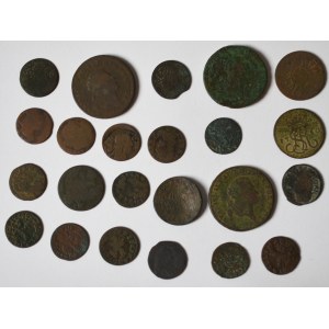 Poland, Copper Coin Set