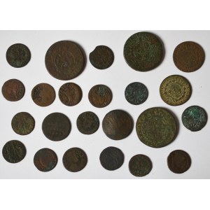 Poland, Copper Coin Set