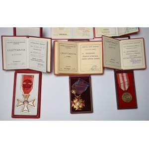 People's Republic of Poland, Set of cards and decorations after actor Zbigniew Koczanowicz