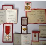 People's Republic of Poland, Set of cards and decorations after actor Zbigniew Koczanowicz