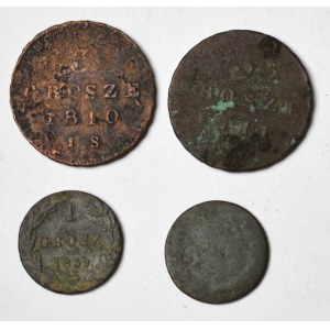 Poland, Copper Coin Set