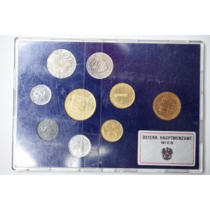Austria, Zestaw monet