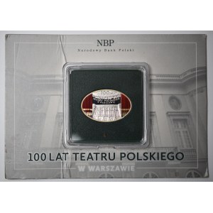 III RP, 10 PLN 2013 100. výročie Teatr Polski vo Varšave