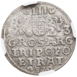 Transylvánie, Trojak 1623 - NGC VF Podrobnosti