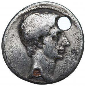 Římská říše, Octavian Augustus, denár - subaerát