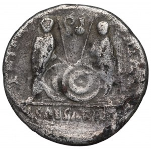 Römisches Reich, Octavian Augustus, Denarius - Enkel des Subaeraten