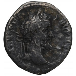 Římská říše, Septimius Severus, Denár - Legie VIII