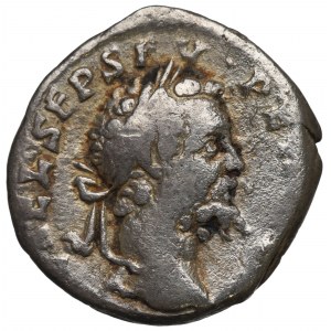 Rímska ríša, Septimius Severus, denár - I. alebo II. pomocná légia