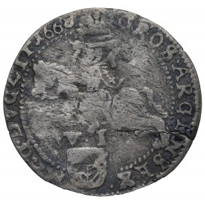 John II Casimir, 6 groschen 1666, Vilnius