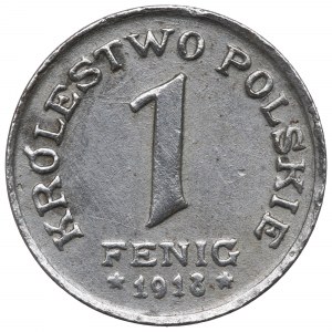 Polské království, 1 fenig 1918