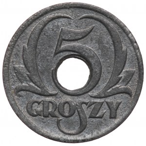 GG, 5 centov 1939