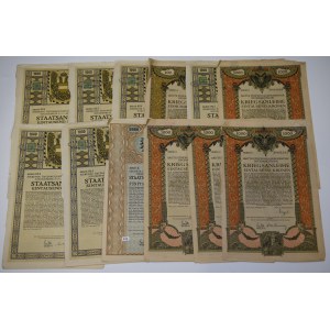 Set, mix austria Kriegsanleihe (12 pcs.) 1915