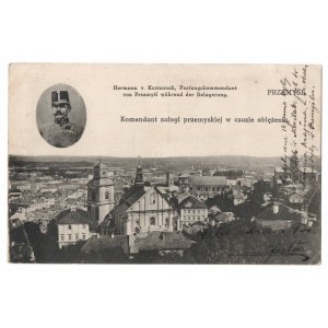 Przemyśl postcard fortress commander, 1916.