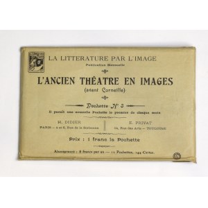 Francúzsko, súbor pohľadníc v pamätnej obálke, začiatok 20. storočia.