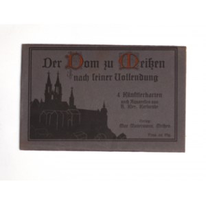 Germany, Meissen Fara postcard set in a dedicated envelope, early 20th century.