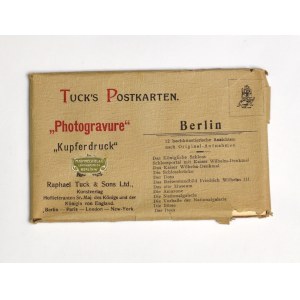 Nemecko, Berlín, sada suvenírových pohľadníc vo vyhradenej obálke, začiatok 20. storočia.