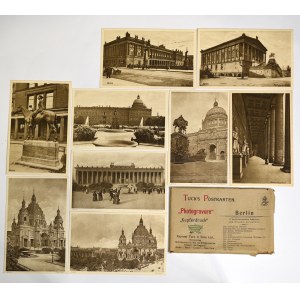 Germany, Berlin souvenir postcard set in dedicated envelope, early 20th century.