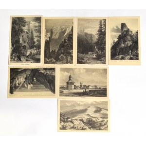 Germany, Set of souvenir postcards, early 20th century.