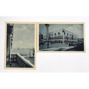 Benátky, súbor pohľadníc, začiatok 20. storočia.