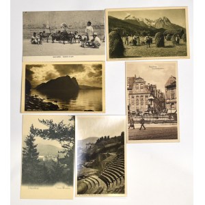 Italy and Germany, Set of postcards, early 20th century.