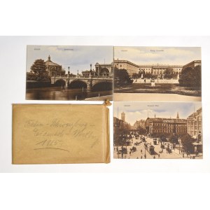 Nemecko, Berlín, sada suvenírových pohľadníc vo vyhradenej obálke, začiatok 20. storočia.