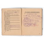 Žovkva sovietska vojenská knižka pre Poliaka