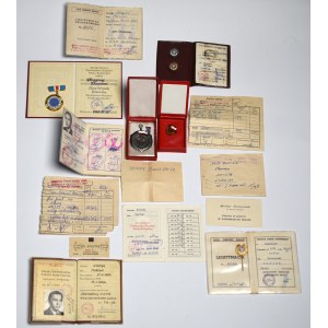 A set of Marian Koziel memorabilia