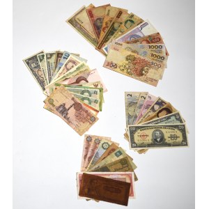 Zestaw banknotów świata - 40 egzemplarzy