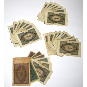 Germany, set of banknotes