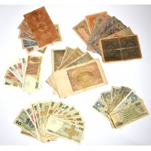 Zestaw banknotów świata - 47 egzemplarzy