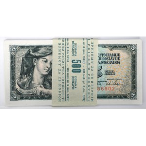 Jugoslawien, 500-Dinar-Banknote