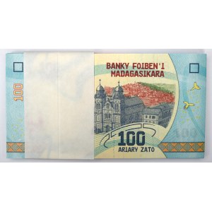 Madagaskar, paczka bankowa 100 ariarów