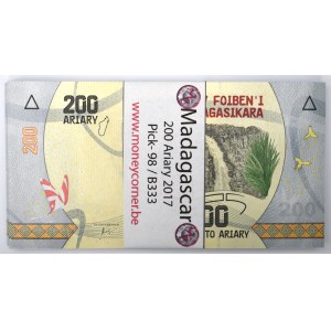 Madagaskar, bankový balík 200 ariárov