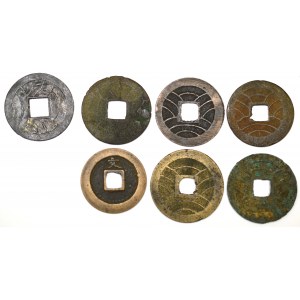 Japan, Lot of copper coins