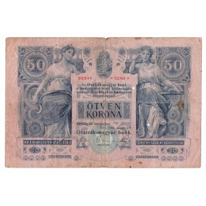 Rakúsko, 50 korún -1902