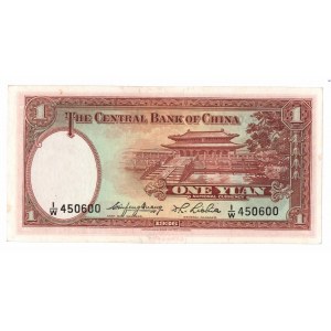 Čína, 1 jüan 1936