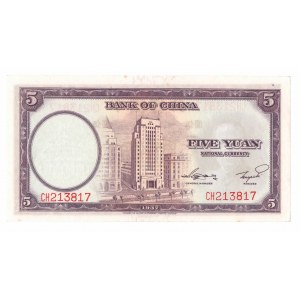 Čína, 5 jüanů 1937