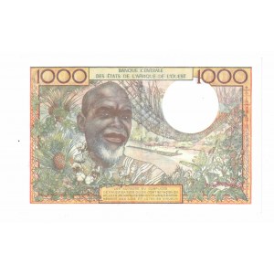 Burkina Faso, 1000 frankov 1965