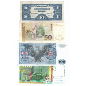 Germany/France, Set of banknotes