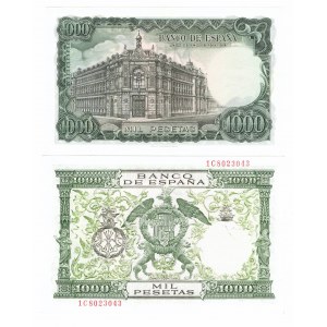 Spain, 1000 pesetas 1971, 1957