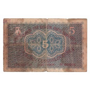 Československo, 5 korun 1919