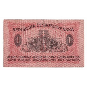 Československo, 1 koruna 1919